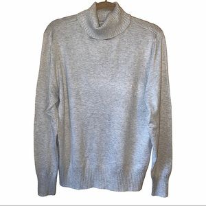 NWT Grey Mock /Turtle Neck Long Sleeve Sweater XXL